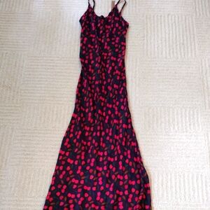 NWT Anthropologie Conditions Apply Cherry Maci Dress